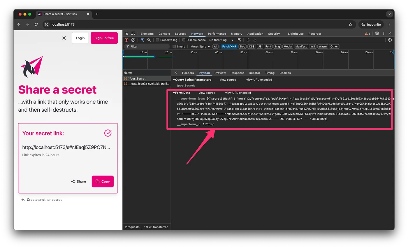 comparison-one-time-secret-screenshot-e2e.webp